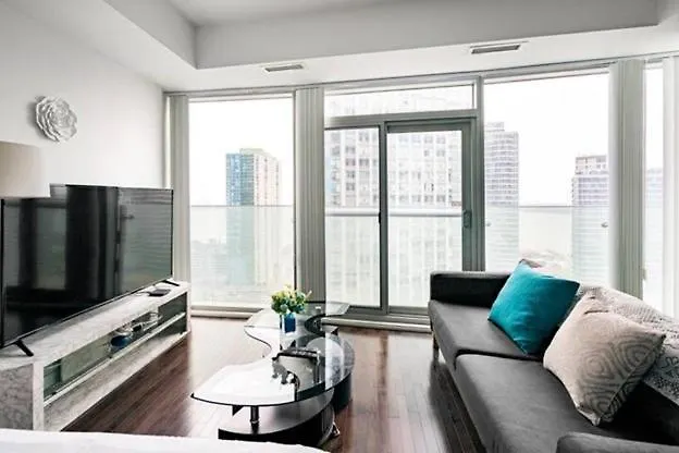 Comfort Opulence Suites Downtown 20Th Floor Condo City View Suite Toronto